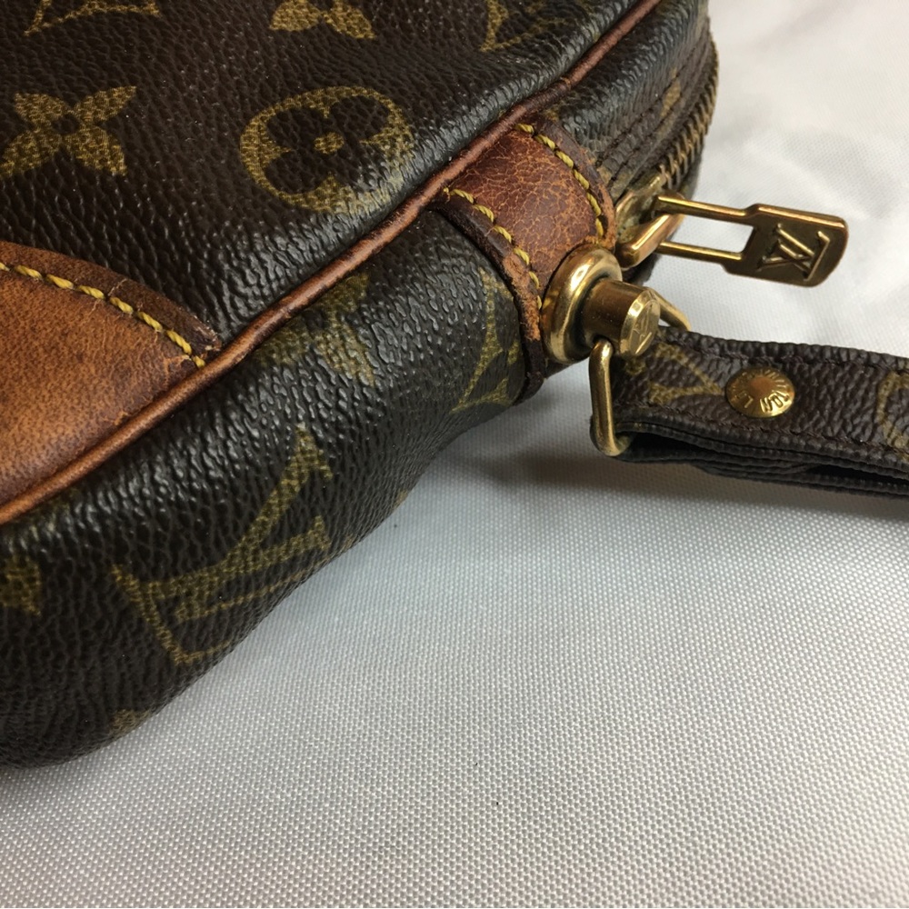 Authentic Louis Vuitton Monogram Marley Draggonne clutch handbag GM - Picture 9 of 16